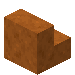 Smooth Red Sandstone Stairs